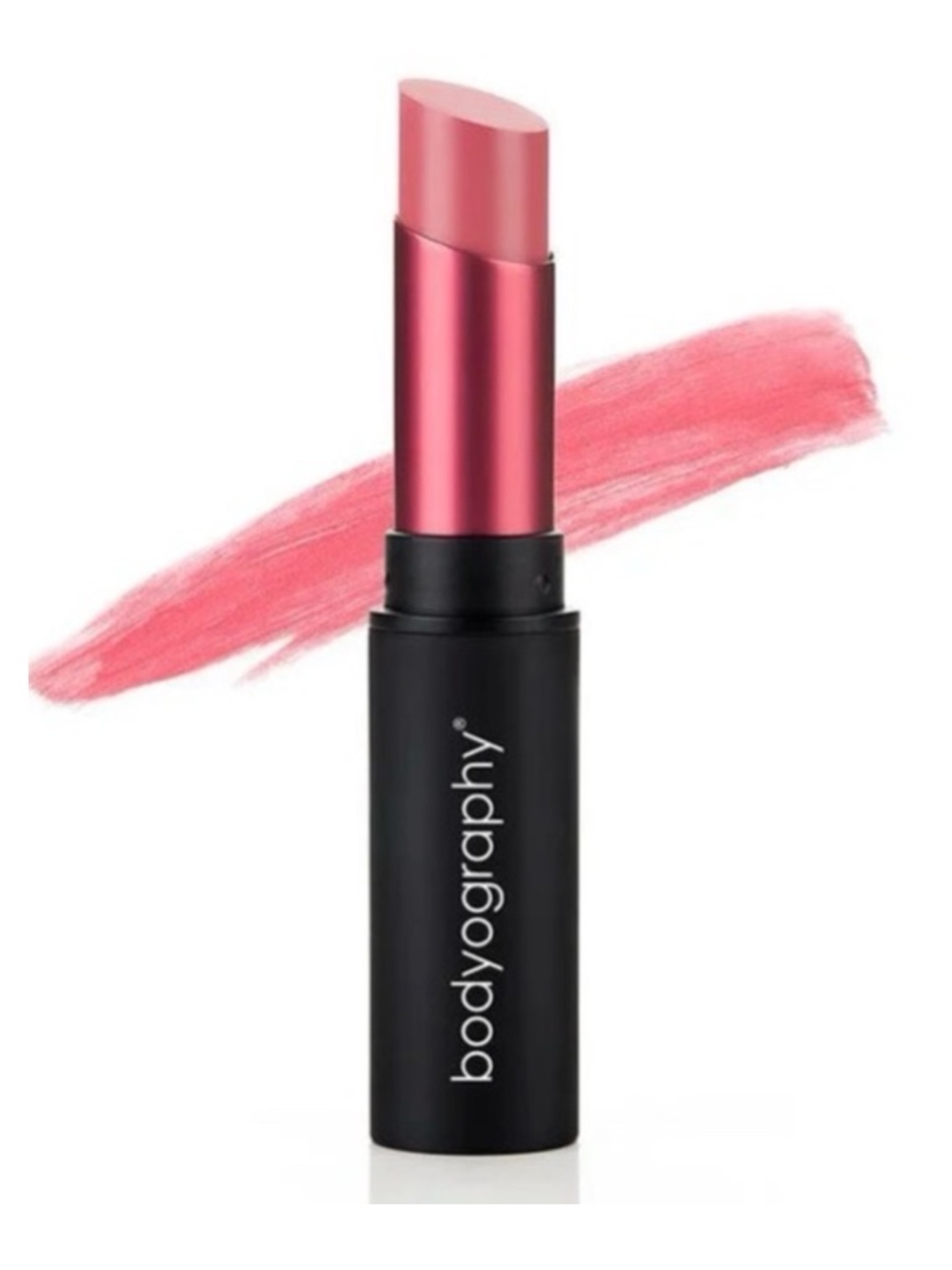 Bodyography Soft Pink Cotton Lipstick - Creamy Everyday Pink